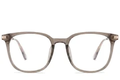 BS0218-0289_Brown_Rectangular_Titanium_Glasses_corner-front