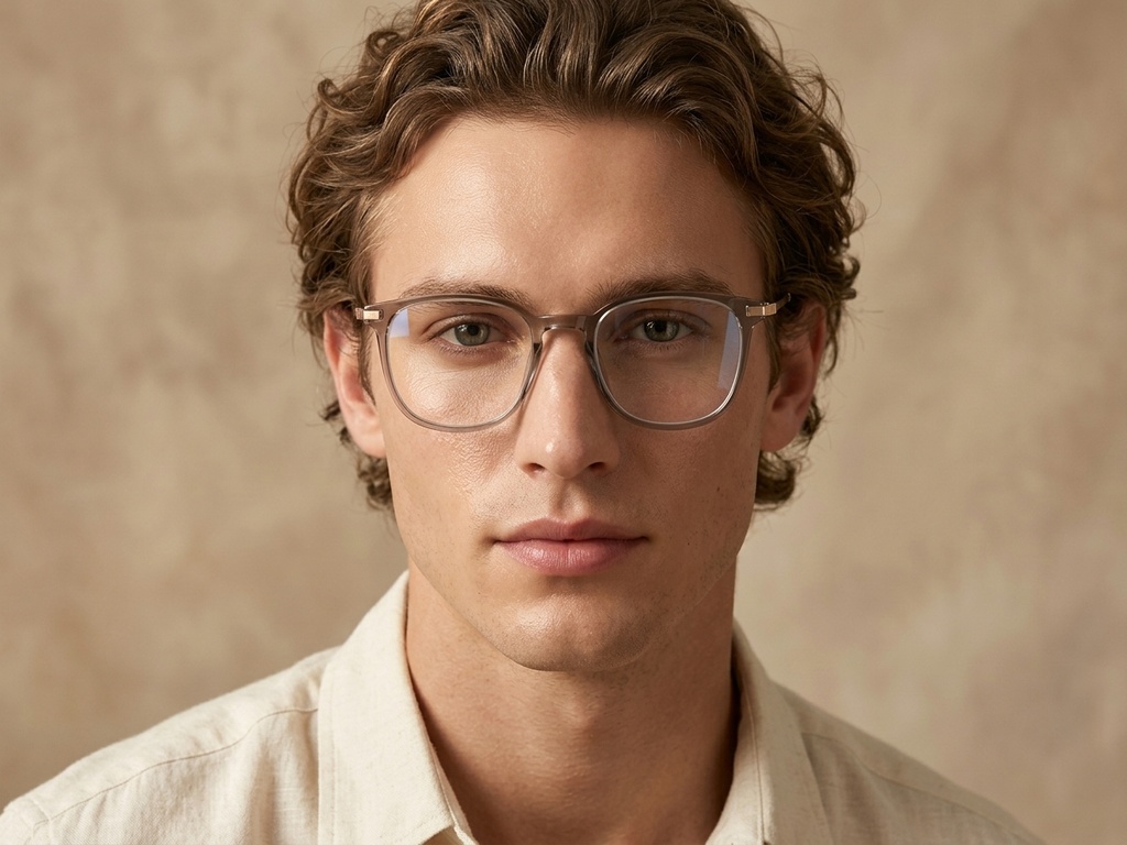 BS0218-0289_Brown_Rectangular_Titanium_Glasses_corner-tryon_male