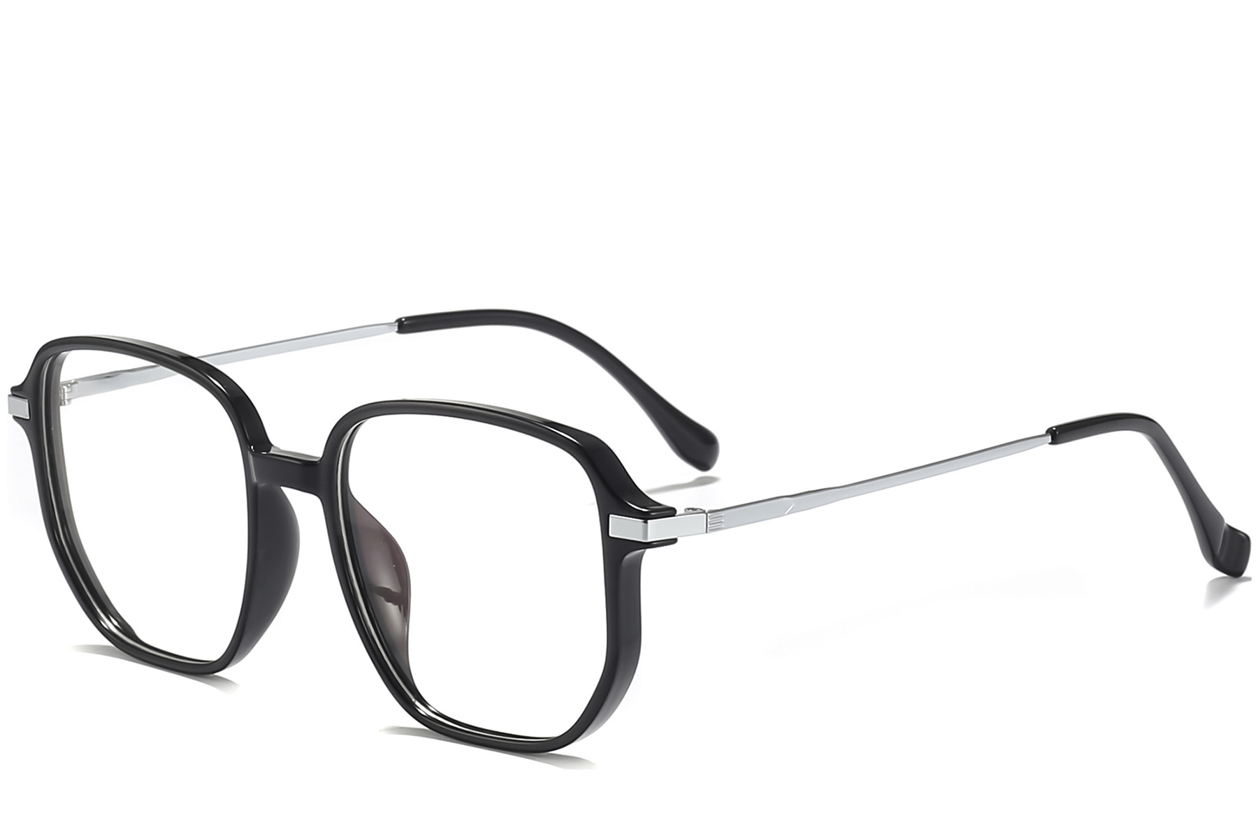 BS0218-0292_Black_Rectangular_Titanium_Glasses_corner