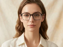 BS0218-0293_Black_Rectangular_Titanium_Glasses_corner-tryon_female