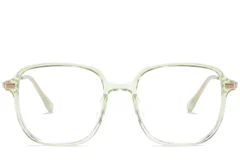 BS0218-0297_Green_Rectangular_Titanium_Glasses_corner-front