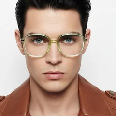 bs0218-0297_green_rectangular_titanium_glasses_model