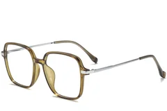 BS0218-0301_Green_Rectangular_Titanium_Glasses_corner