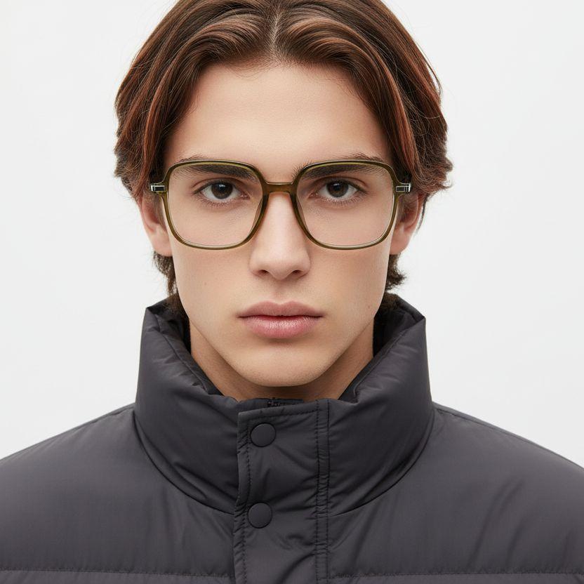 bs0218-0301_green_rectangular_titanium_glasses_model