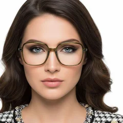 bs0218-0301_green_rectangular_titanium_glasses_model