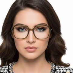 bs0218-0301_green_rectangular_titanium_glasses_model