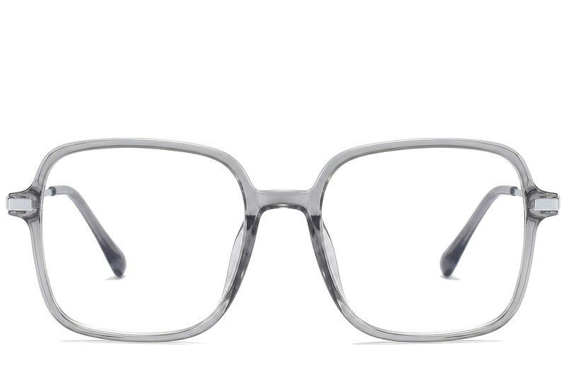 BS0218-0302_Grey_Rectangular_Titanium_Glasses_corner-front