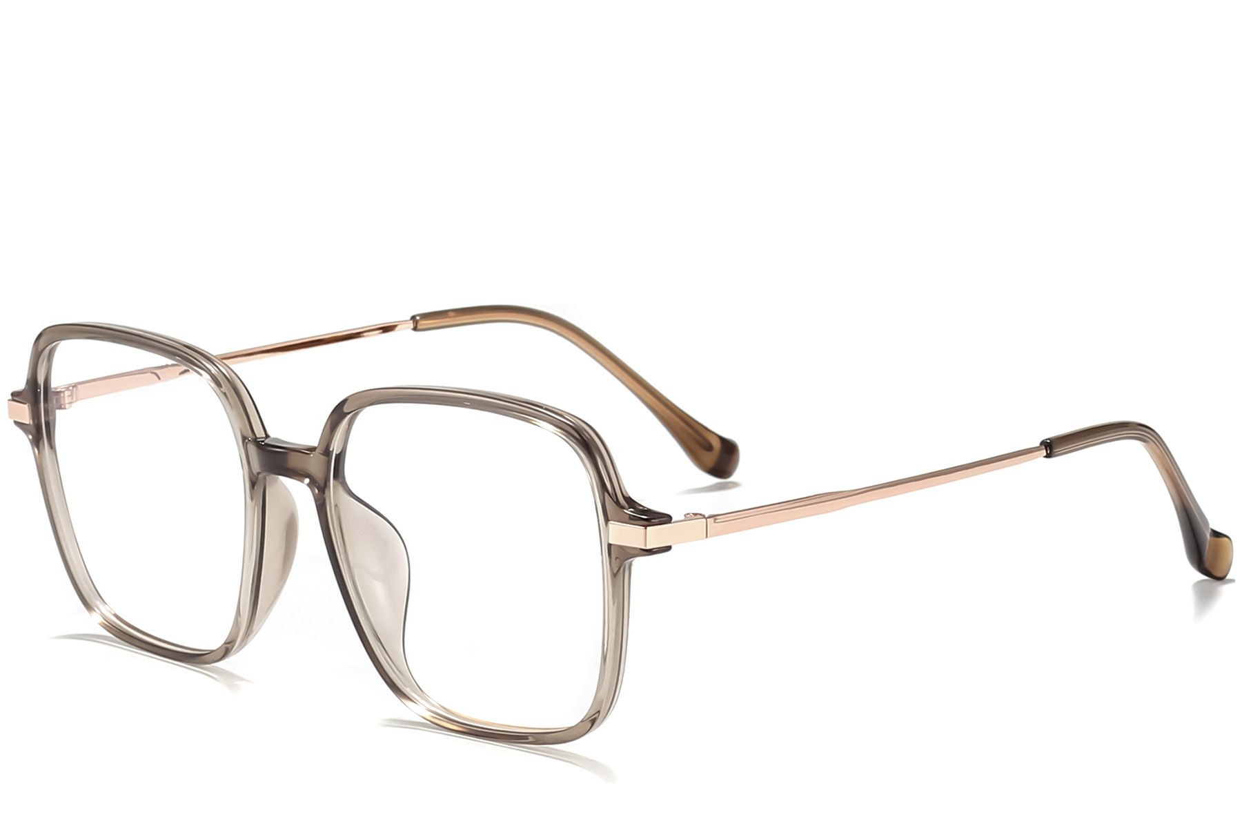 BS0218-0303_Brown_Rectangular_Titanium_Glasses_corner