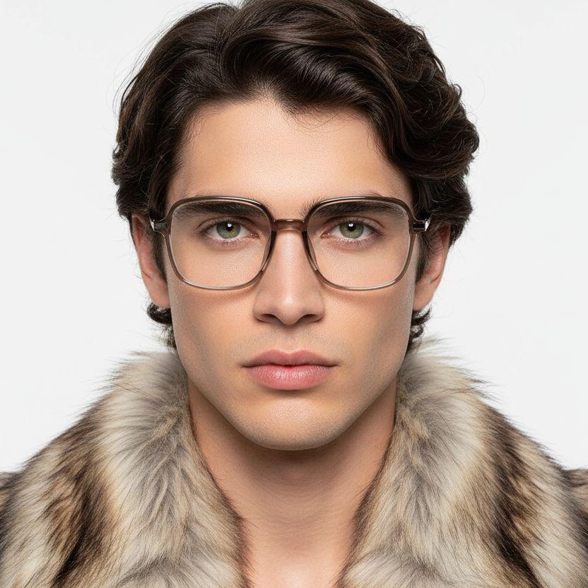 bs0218-0303_brown_rectangular_titanium_glasses_model
