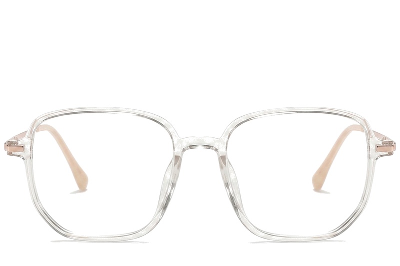 BS0218-0307_Pink_Rectangular_Titanium_Glasses_corner-front