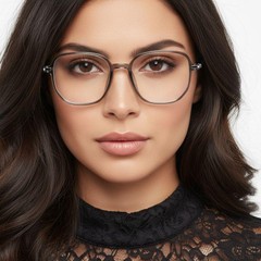 bs0218-0308_green_rectangular_titanium_glasses_model
