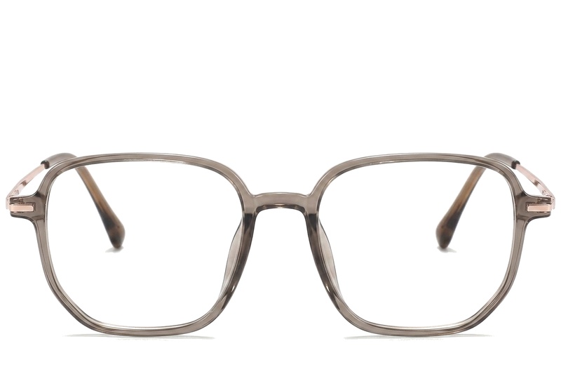 BS0218-0310_Brown_Rectangular_Titanium_Glasses_corner-front