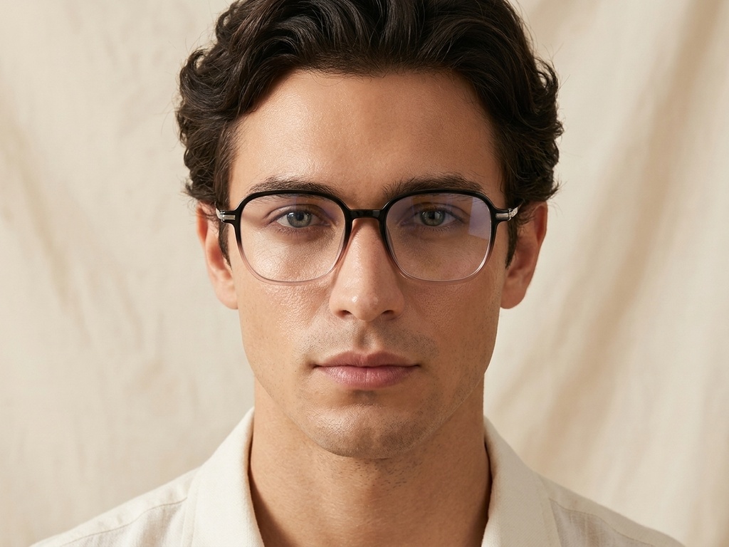 BS0218-0311_Black_Rectangular_Titanium_Glasses_corner-tryon_male