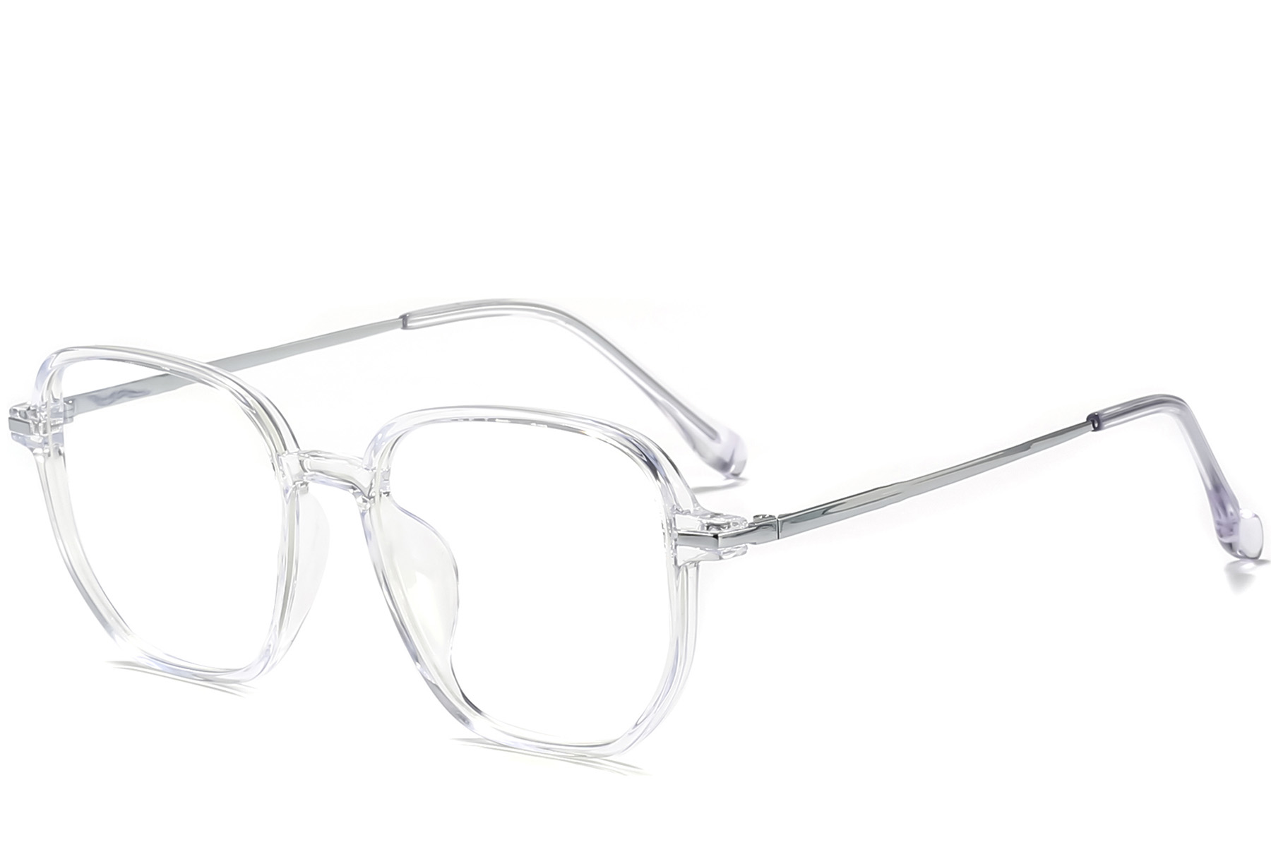 BS0218-0312_Transparent_Rectangular_Titanium_Glasses_corner