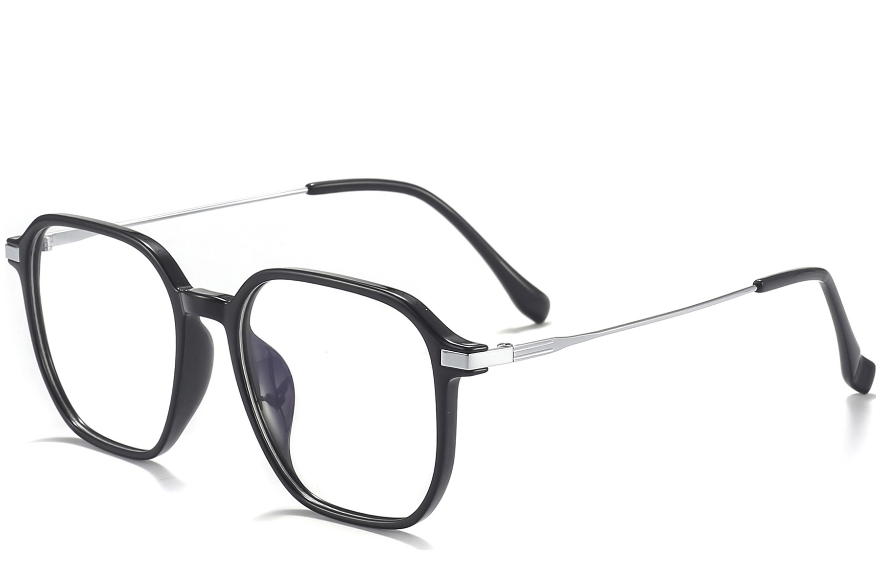 BS0218-0313_Black_Rectangular_Titanium_Glasses_corner