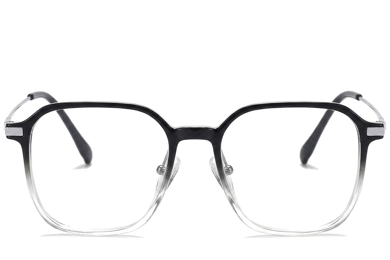 BS0218-0314_Black_Rectangular_Titanium_Glasses_corner-front