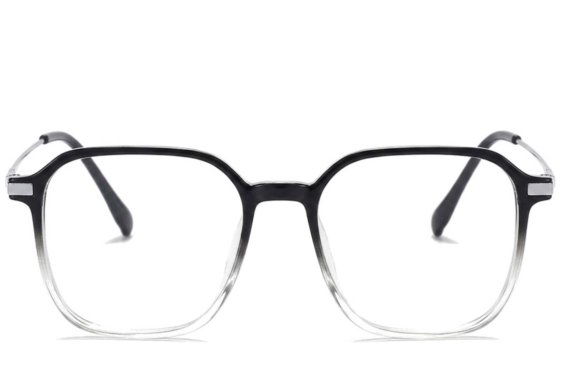 BS0218-0314_Black_Rectangular_Titanium_Glasses_corner-front