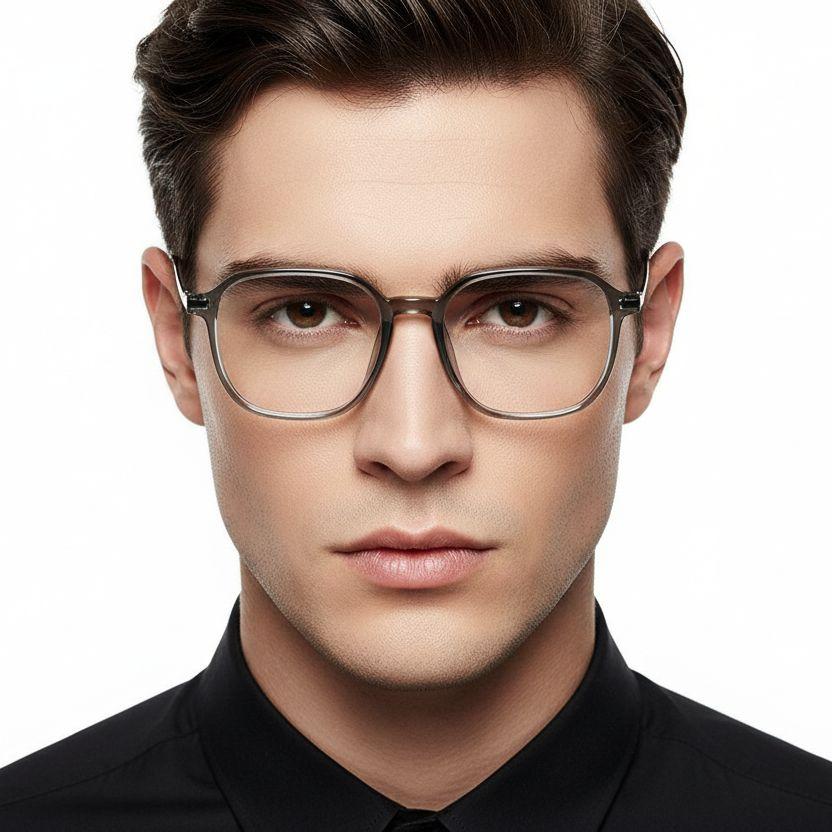 bs0218-0315_green_rectangular_titanium_glasses_model