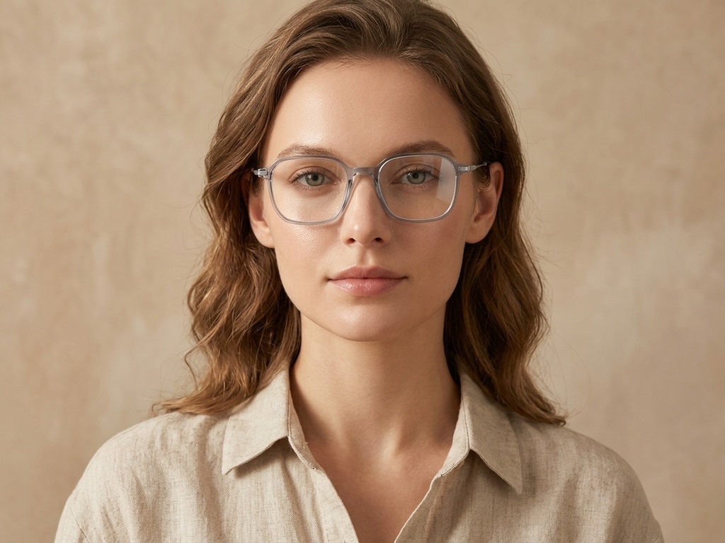 BS0218-0316_Grey_Rectangular_Titanium_Glasses_corner-tryon_female