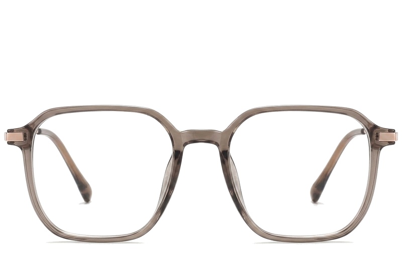 BS0218-0317_Brown_Rectangular_Titanium_Glasses_corner-front
