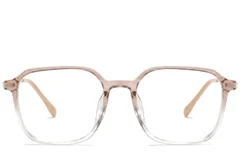 BS0218-0319_Brown_Rectangular_Titanium_Glasses_corner-front