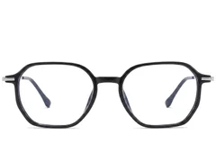 BS0218-0320_Black_Geometric_Titanium_Glasses_corner-front
