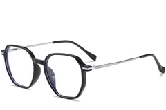 BS0218-0320_Black_Geometric_Titanium_Glasses_corner