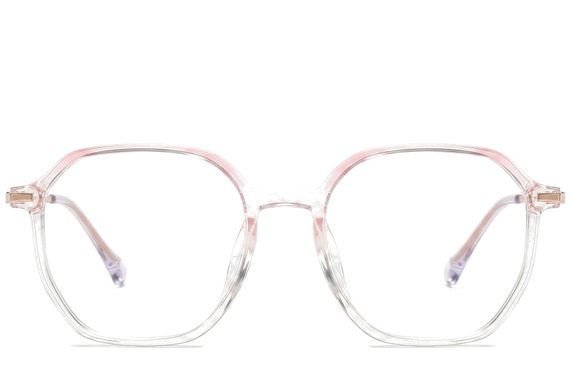 BS0218-0321_Pink_Geometric_Titanium_Glasses_corner-front