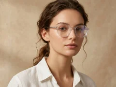BS0218-0326_Blue_Geometric_Titanium_Glasses_corner-tryon_female