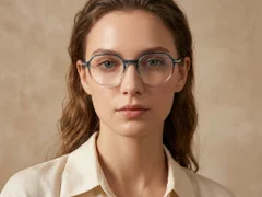 BS0218-0328_Blue_Oval_Titanium_Glasses_corner-tryon_female