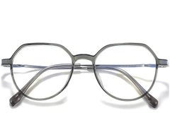 BS0218-0329_Green_Oval_Titanium_Glasses_front