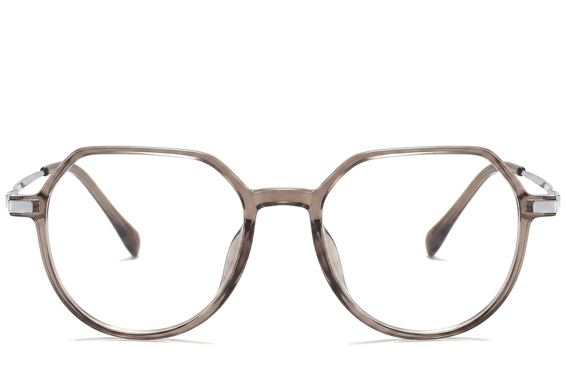 BS0218-0331_Brown_Oval_Titanium_Glasses_corner-front