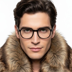bs0218-0334_black_oval_titanium_glasses_model