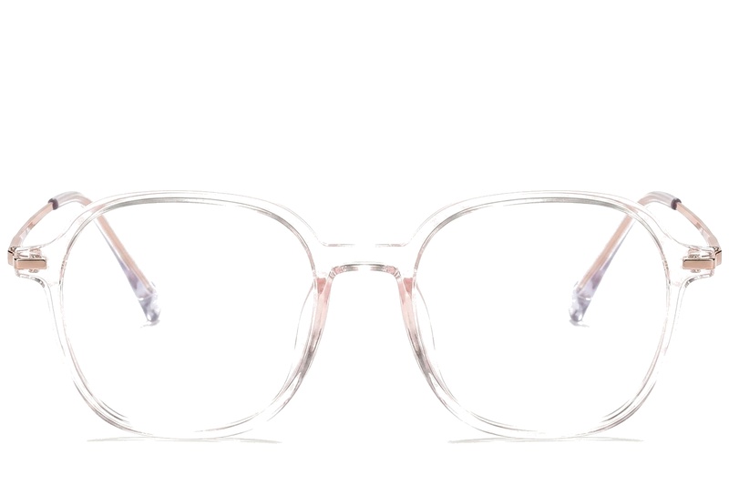 BS0218-0335_Pink_Oval_Titanium_Glasses_corner-front