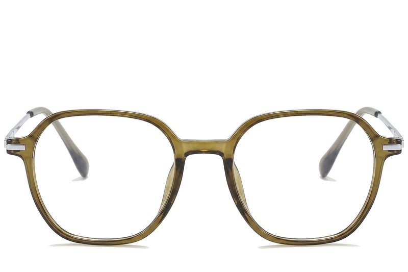 BS0218-0339_Green_Oval_Titanium_Glasses_corner-front