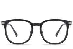 BS0218-0341_Black_Oval_Titanium_Glasses_corner-front
