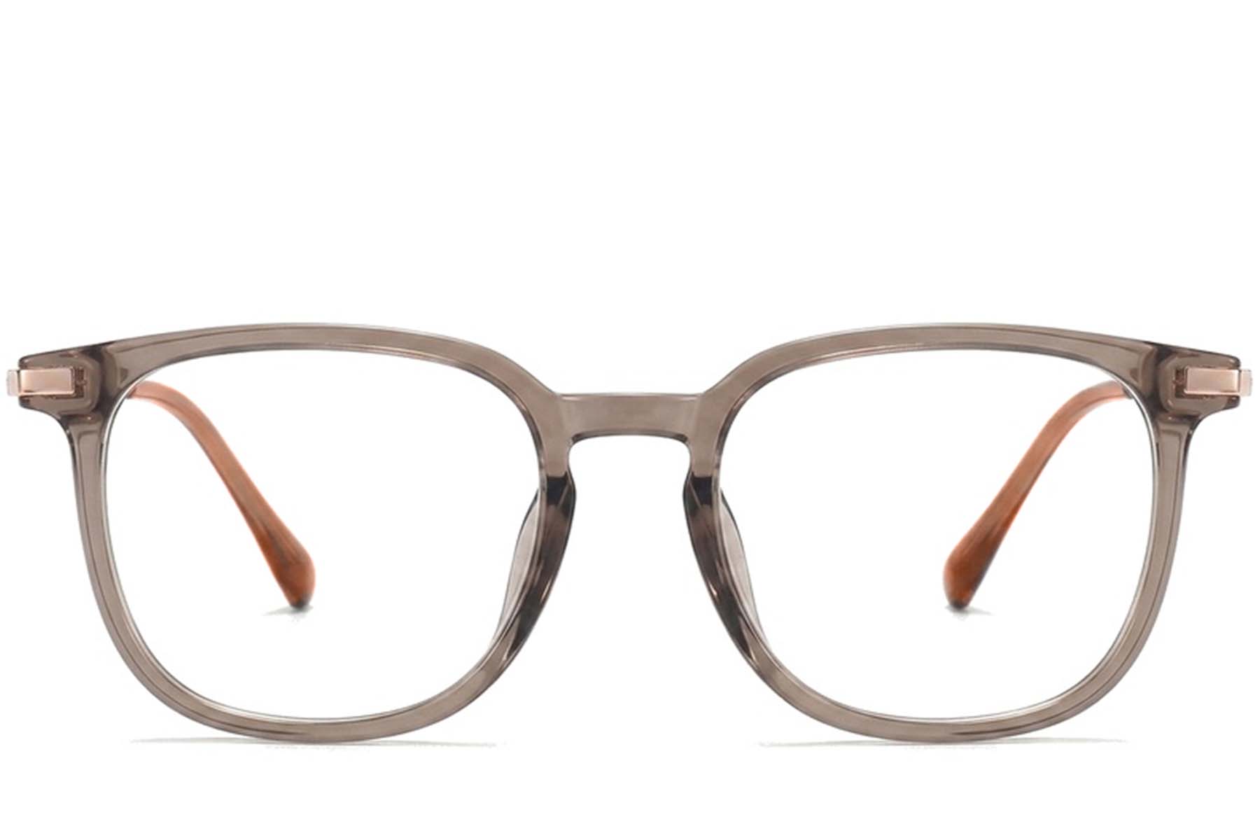 BS0218-0345_Brown_Oval_Titanium_Glasses_corner-front