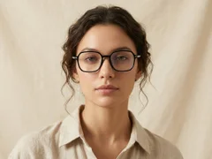 BS0218-0348_Black_Rectangular_Titanium_Glasses_corner-tryon_female