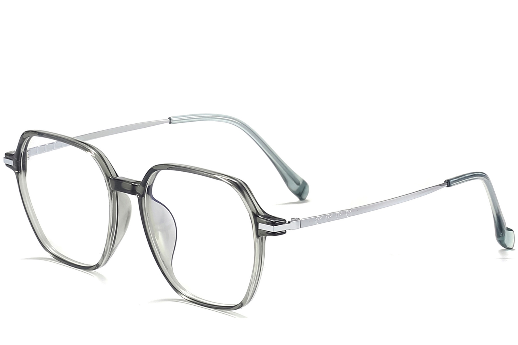 BS0218-0350_Green_Rectangular_Titanium_Glasses_corner