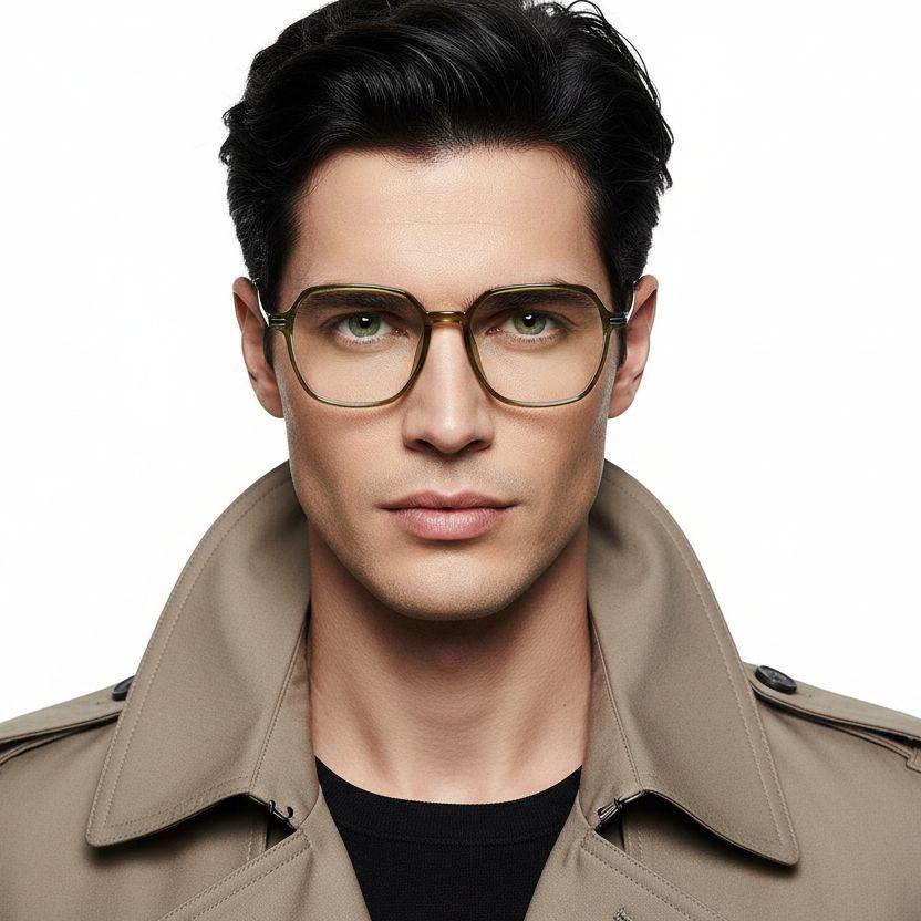 bs0218-0352_green_rectangular_titanium_glasses_model