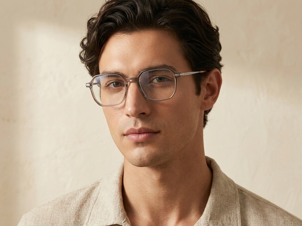 BS0218-0354_Brown_Rectangular_Titanium_Glasses_corner-tryon_male