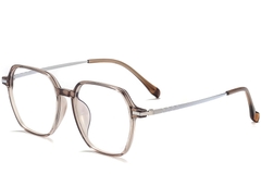 BS0218-0354_Brown_Rectangular_Titanium_Glasses_corner
