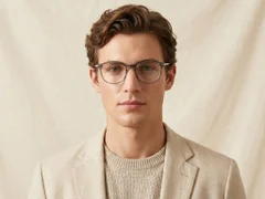 BS0218-0357_Green_Oval_Titanium_Glasses_corner-tryon_male