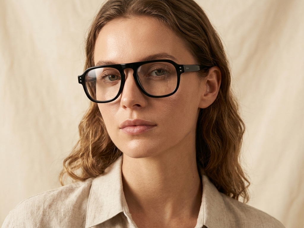 BS0218-0366_Black_Aviator_Acetate_Glasses-tryon_female