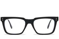 BS0218-0370_Black_Rectangular_Acetate_Glasses-front
