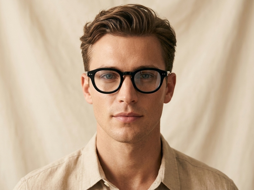 BS0218-0382_Black_Oval_Acetate_Glasses-tryon_male