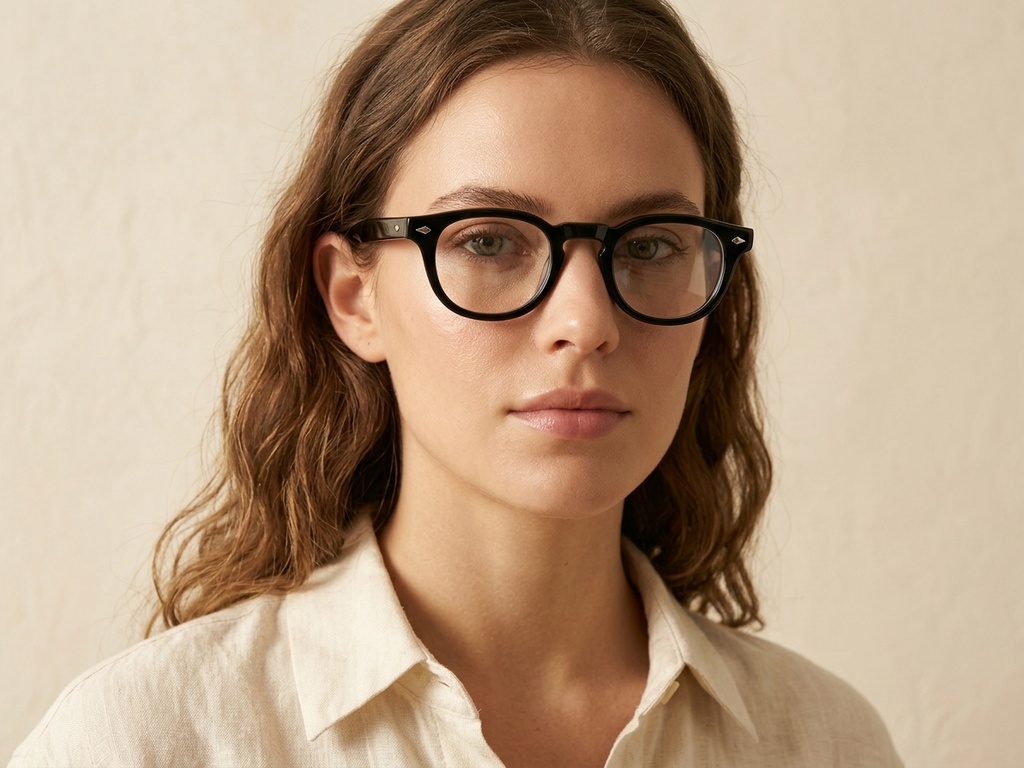 BS0218-0386_Black_Oval_Acetate_Glasses-tryon_female