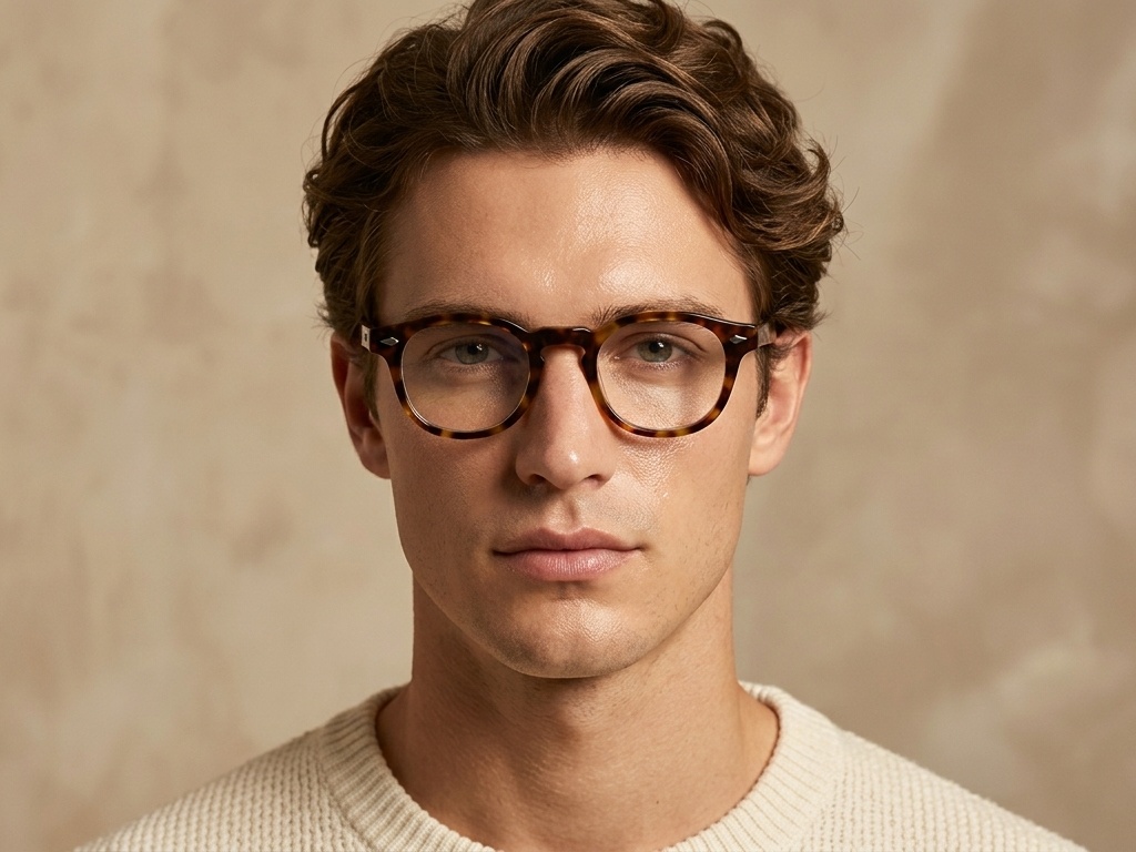 BS0218-0389_Tortoiseshell_Oval_Acetate_Glasses-tryon_male