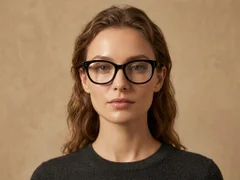 BS0218-0390_Black_Oval_Acetate_Glasses-tryon_female