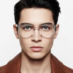 bs0218-0391_transparent_oval_acetate_glasses_model